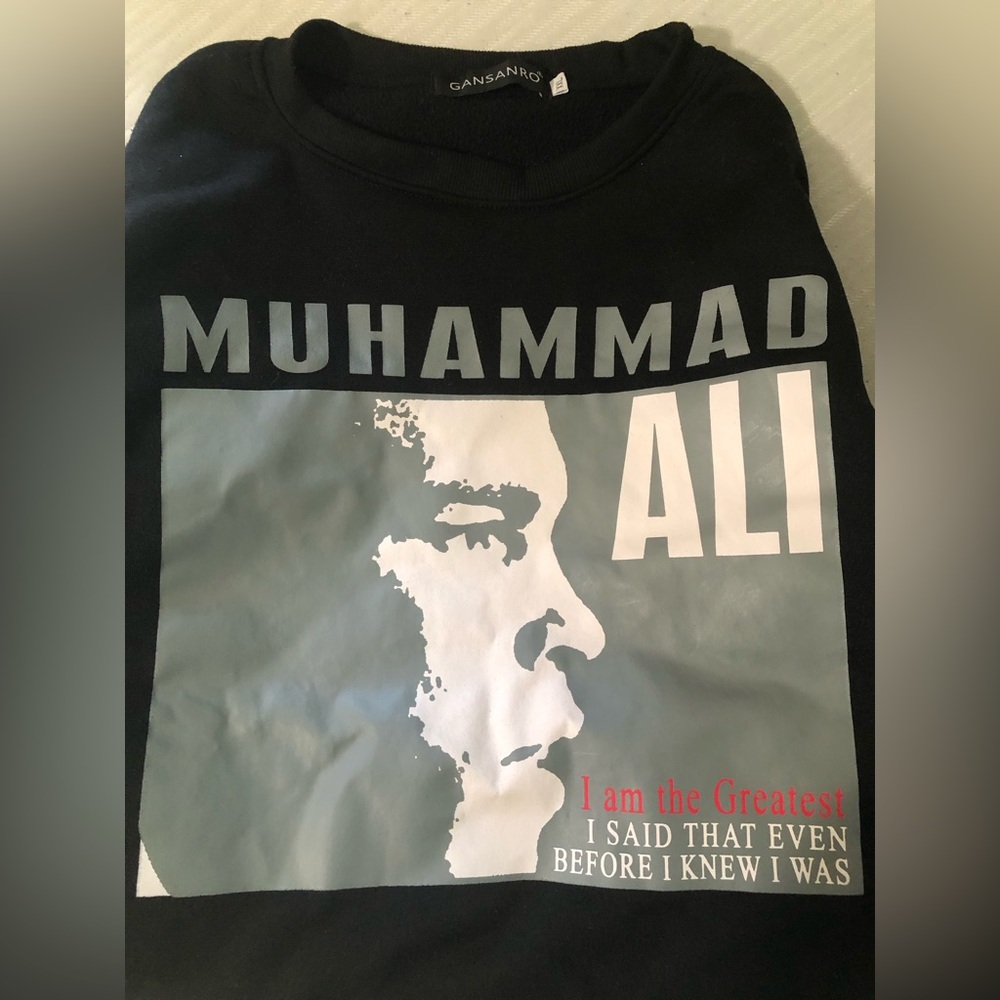 Gansanto Mohammed ali XXL sweater